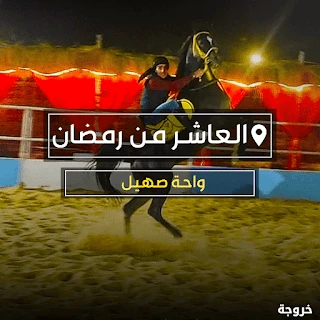 واحة صهيل في العاشر من رمضان: حدائق ومنتزهات